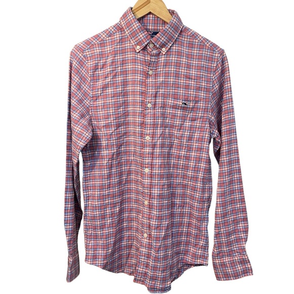 VINEYARD VINES Men's Allamanda Check Slim Tucker Shirt - Picture 2 of 7